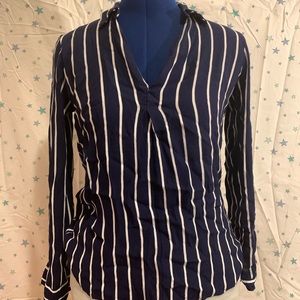 Forever 21 Colored blue and white striped shirt